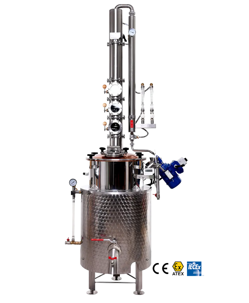 Totem 100l Column still distillation tutorial
